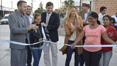 Brindan agua potable y cloacas a 470 familias de la zona norte