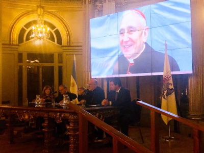 Homenaje de la Legislatura portea al cardenal Pironio