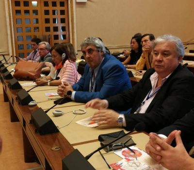 Sergio Romero viaj� a la 107� Conferencia Internacional de la OIT para reclamar por los derechos docentes, sindicales y colectivos vulnerados