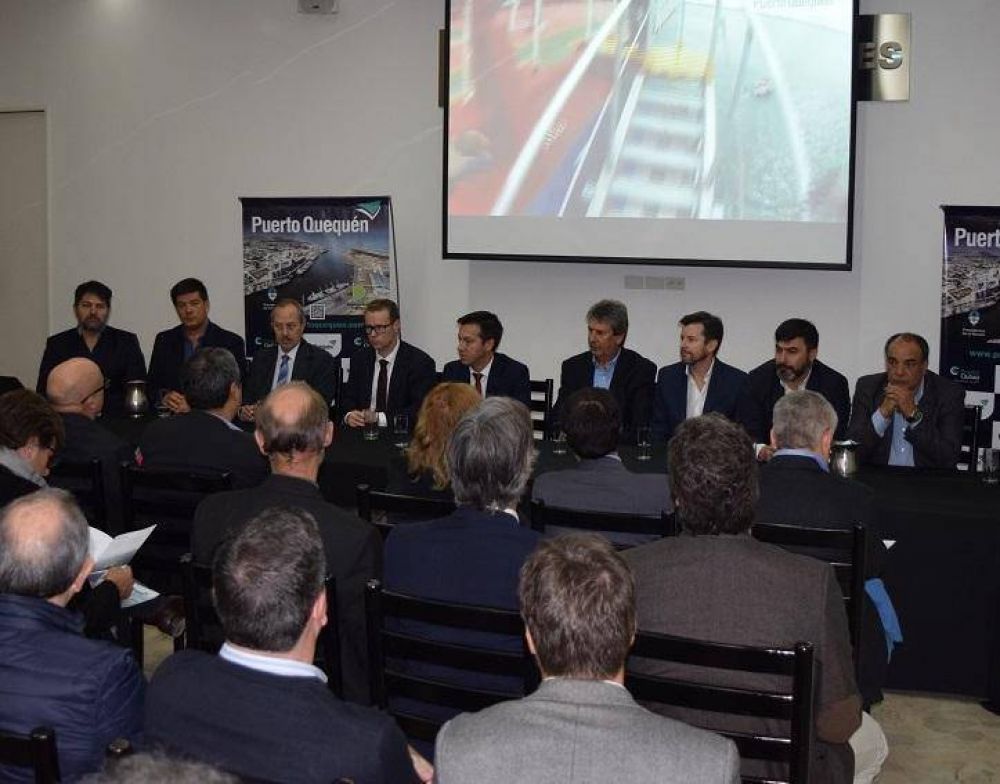 Con la profundizaci�n a 50 pies, Puerto Quequ�n ser� m�s previsible y competitivo