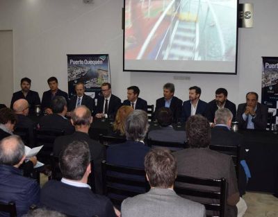 Con la profundizaci�n a 50 pies, Puerto Quequ�n ser� m�s previsible y competitivo