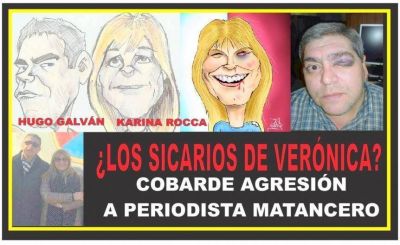 Salvaje agresi�n a periodista matancero: la v�ctima involucra a Magario y Espinoza