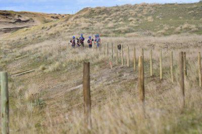 Colocan el alambrado perimetral del Parque E�lico