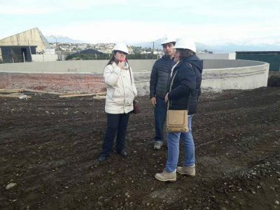 Odarda valor� los avances de la planta de tratamiento cloacal de Bariloche