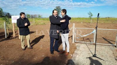 Se presentaron las obras de saneamiento del basural