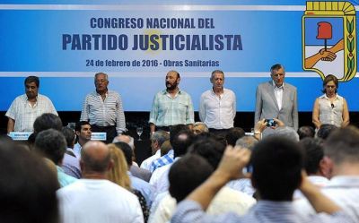 Con algunas ausencias, el PJ sortea la intervenci�n y busca mostrar su fortaleza