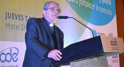 Ojea aclar� que la Iglesia debe 