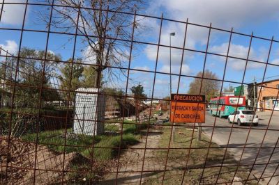 Arranc� la ejecuci�n de la obra en la avenida 31 y el suministro de agua empieza a resentirse