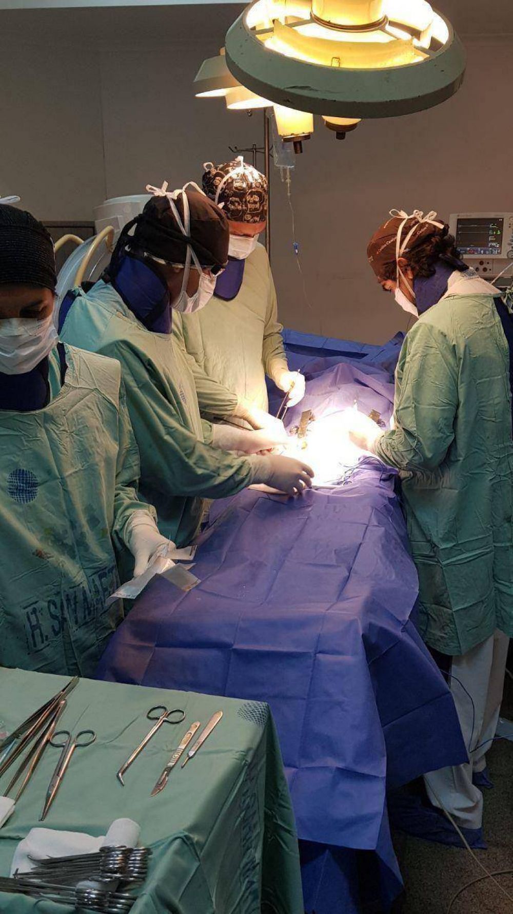 El San Mart�n hizo punta en cirug�a de una grave enfermedad card�aca