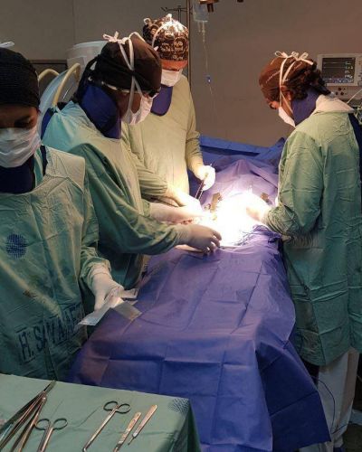 El San Mart�n hizo punta en cirug�a de una grave enfermedad card�aca