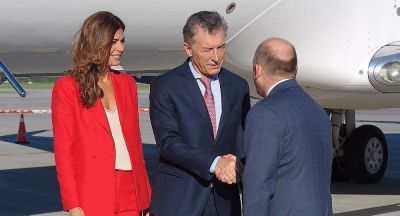 Macri arrib� a Canad� para celebrar el acuerdo con el FMI cara a cara con Lagarde