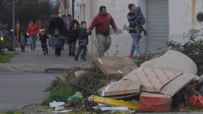 Preocupa la proliferaci�n de basura cerca de jardines de infantes