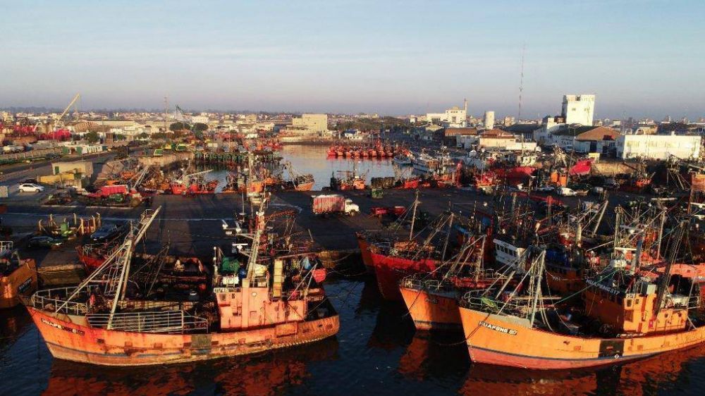 Los gremios portuarios paralizan la actividad pesquera en la ciudad