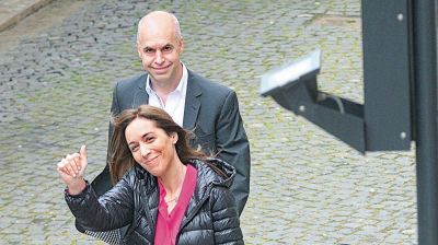 Vidal y Larreta, al frente de la ardua negociaci�n con el PJ