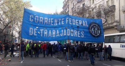 La Corriente Federal le pide a la CGT un inmediato plan de lucha