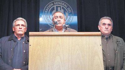 La CGT se decidi� y convoc� a un paro nacional