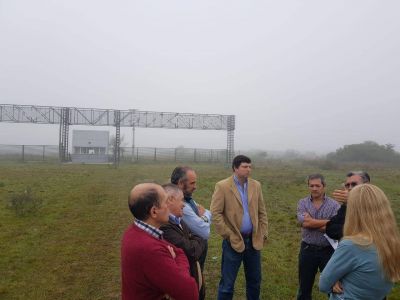 La Provincia y el Municipio coordinan obras para el parque industrial de Santa Catalina