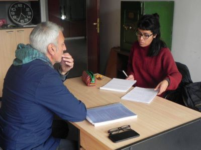 REUNI�N CON FARMAC�UTICOS: Estudiantes de Chascom�s interesados en los residuos patog�nicos en la ciudad y en un proyecto que obra en el Concejo Deliberante