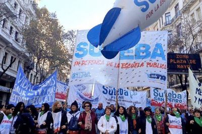 El paro docente tuvo mayor adhesi�n que en las �ltimas protestas