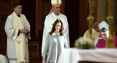 Vidal se mostr� con el obispo de La Plata, uno de los principales operadores contra el aborto