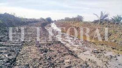 La obra del canal Las Tablitas presenta un 80% de avance