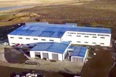 La planta potabilizadora de R�o Grande �no est� terminada y est� trabajando parcialmente�, afirm� Worman