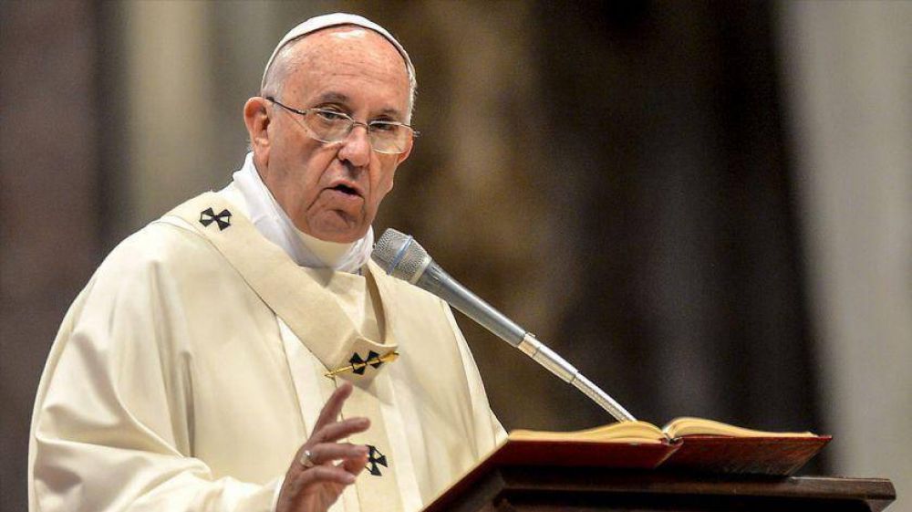 El Papa Francisco cruz a Clarn y a los medios que buscan 