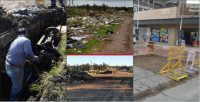 Breves municipales: Nuevos bacheos y limpieza de microbasurales y pluviales