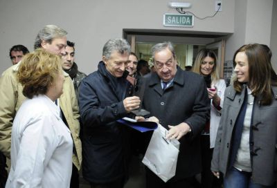 Tandil: El intendente recibi� al presidente Macri y la gobernadora Vidal