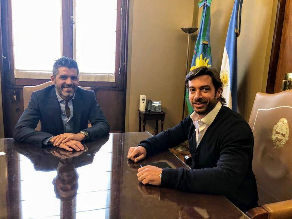 Dominguez Yelpo y Salvai dialogaron sobre estrategias para 2019