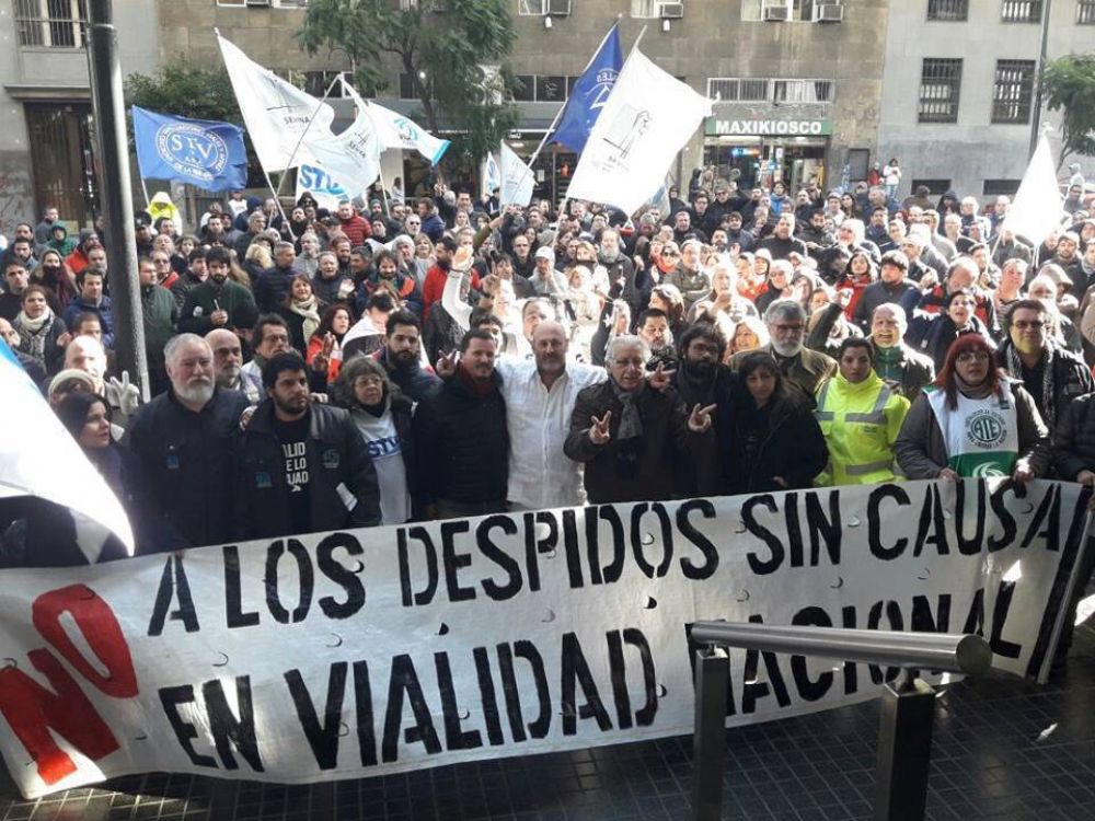 Vialidad: Dirigentes gremiales pidieron por la reincorporación de trabajadores despedidos