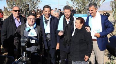Extienden el servicio de agua potable a zonas rurales de Pocito