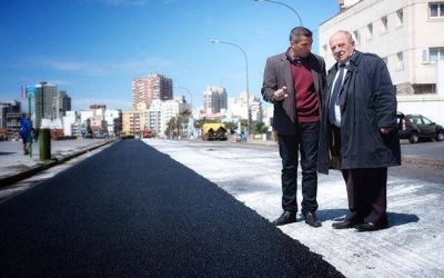 El Municipio anunci� que construy� 143 cuadras de nuevo pavimento