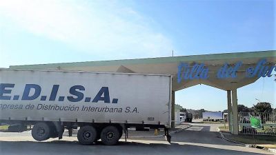 En Villa del Sur, el cese de la relaci�n laboral fue para los camioneros