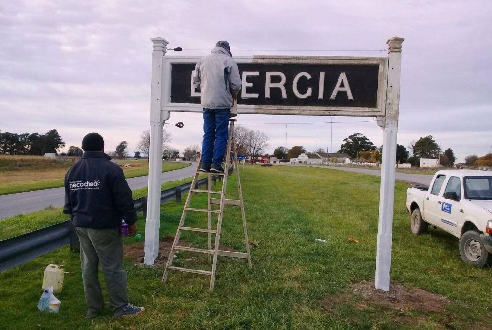 Ponen en valor carteler�a de ingreso a Energ�a 