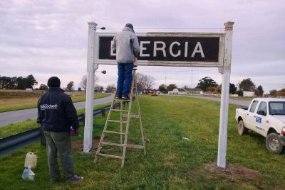 Ponen en valor carteler�a de ingreso a Energ�a 