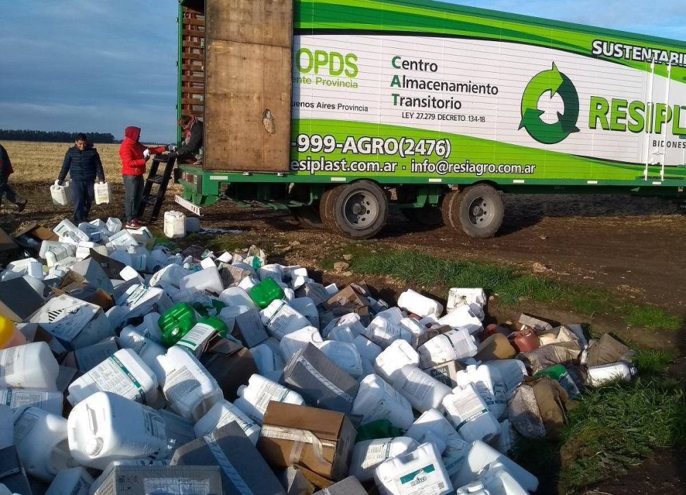 El municipio trabaja en la debida disposici�n final de envases agroqu�micos 