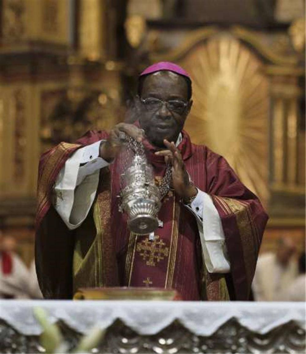 Un obispo africano, el enviado del Papa