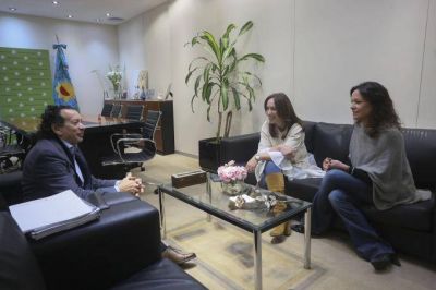 Vidal se reuni� con Dante Sica y Carolina Stanley, con foco en el desarrollo y la producci�n