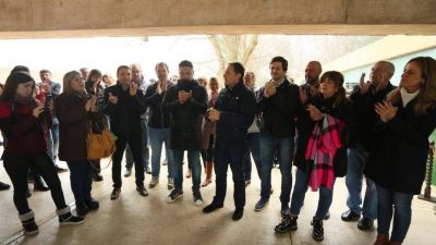 El PJ bonaerense record� a Per�n con cr�ticas a Macri