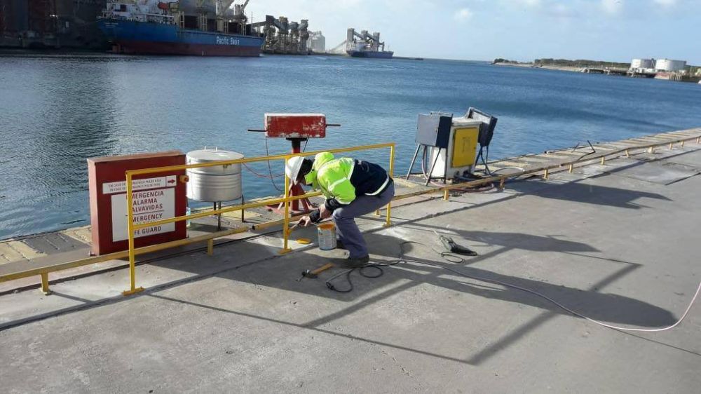 Puerto Quequn actualiza su infraestructura para mejorar su seguridad