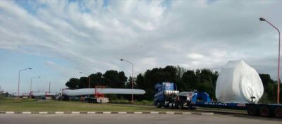 Aerogeneradores al Parque E�lico de Villalonga