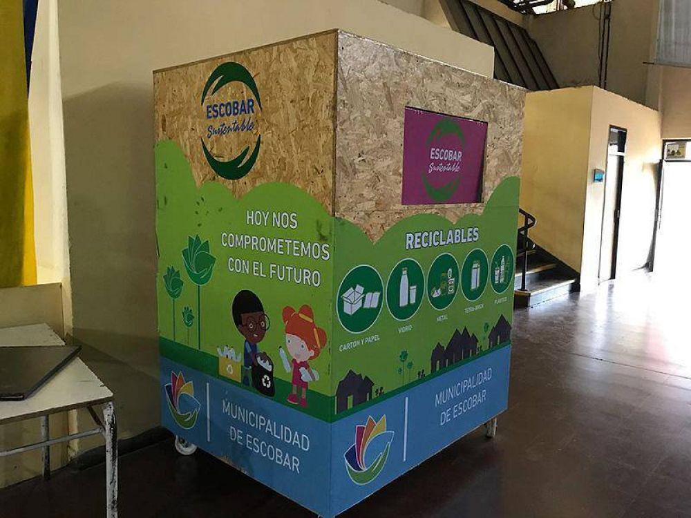 En un mes, 35 mil alumnos de Escobar recolectaron ms de 500 bolsones de residuos reciclables
