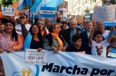 Organizan marchas en todo el pa�s contra la legalizaci�n del aborto