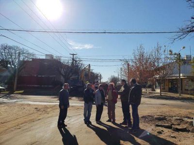 Cloacas del Butal�: otros dos d�as de obra paralizada