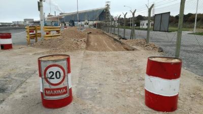 Puerto Quequ�n comenz� la construcci�n de una nueva concesi�n