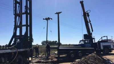 El Municipio avanza con las obras de construcci�n de nuevos pozos de agua