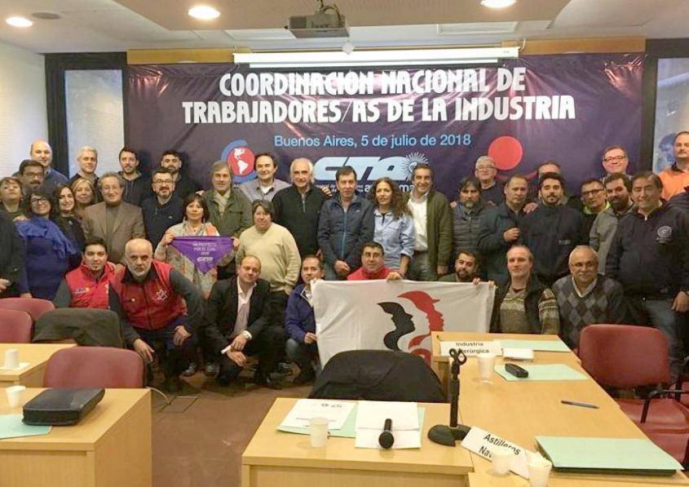 La CTA Autónoma fundó la Coordinación Nacional de Trabajadores de la Industria