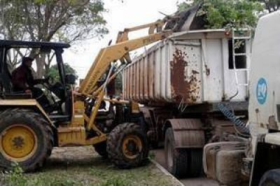 Trabajan en la recolecci�n de residuos no convencionales