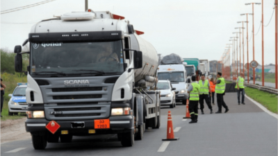 Restringen desde esta tarde la circulaci�n de camiones en Ruta 2